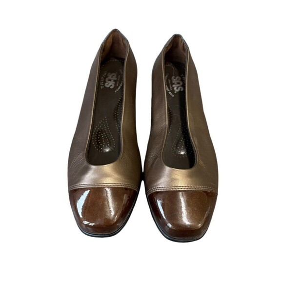 SAS Coco Slip On‎ Loafers Tripad Comfort Brown Size 7.5 Cap Toe - Picture 3 of 8